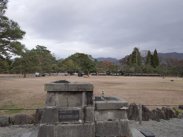 🏯 A Graceful Start to Our Journey – Tsurugajo Castle Charm