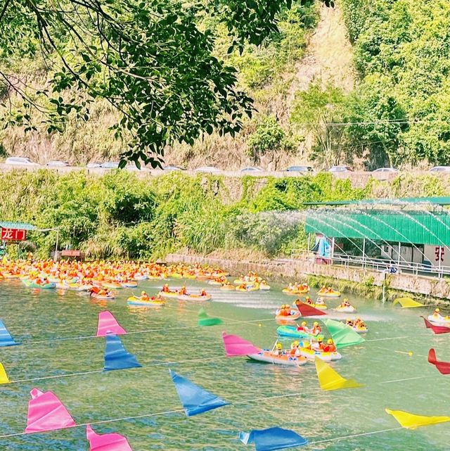 中國福建泉州安溪志閩龍門漂流遊玩攻略，適合夏天打卡