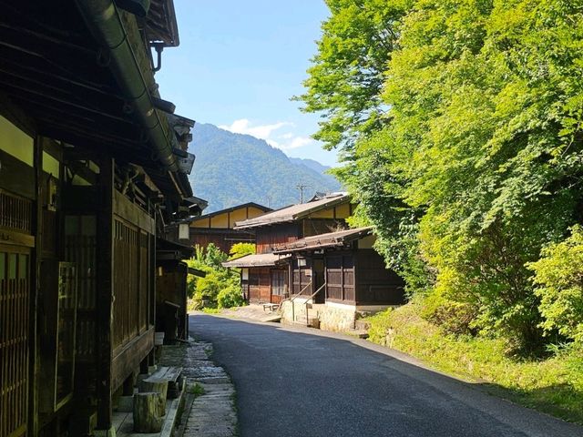 停滯時光的古道驛站〔妻籠宿〕☁️🕰️