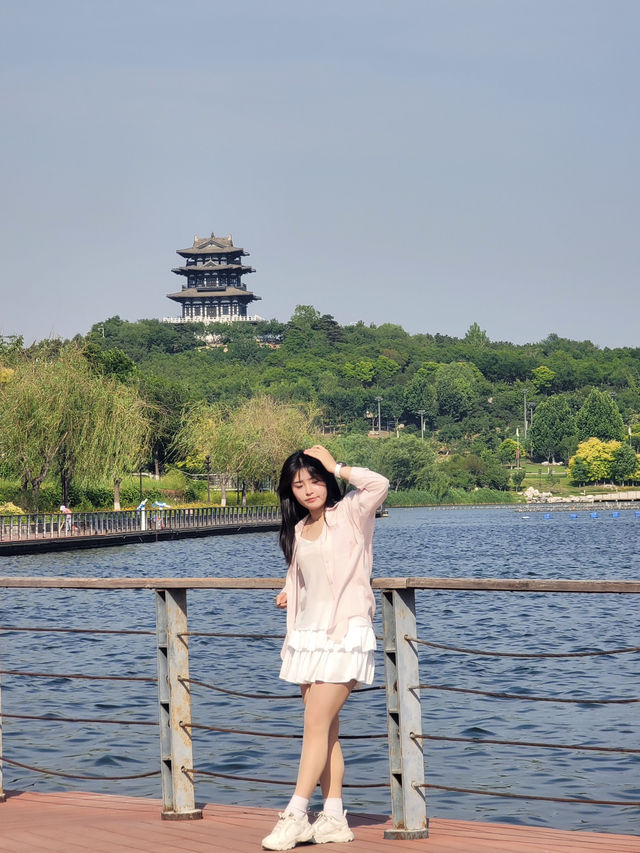 🌿당산 南湖 관광지구 – 공장 폐허가 변신한 힐링 스팟