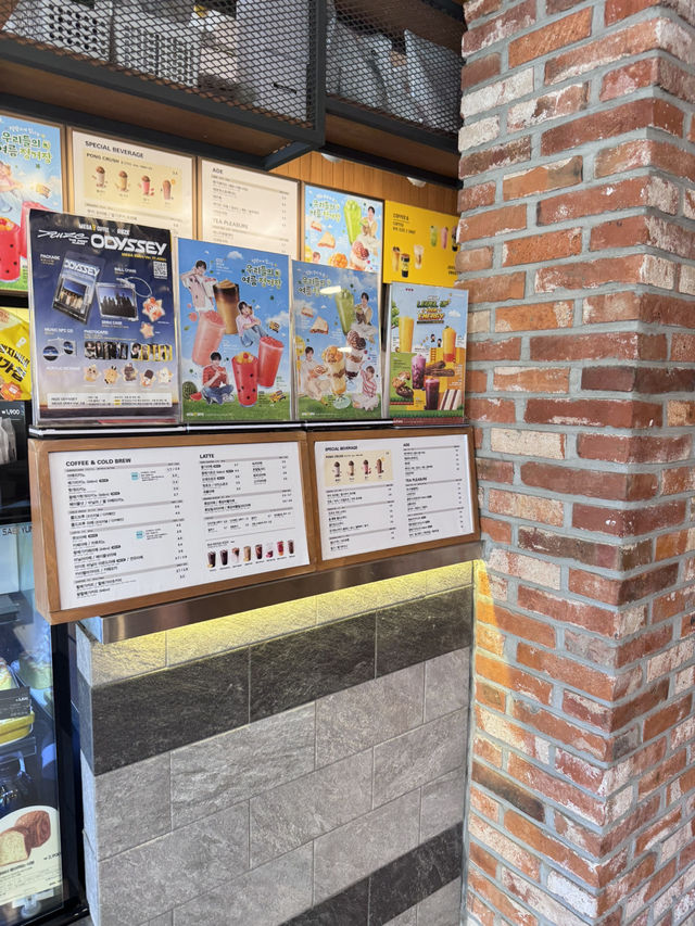 요즘 핫한 팥빙젤라또를 먹을 수 있는 지점,메가커피 광주농성점 
