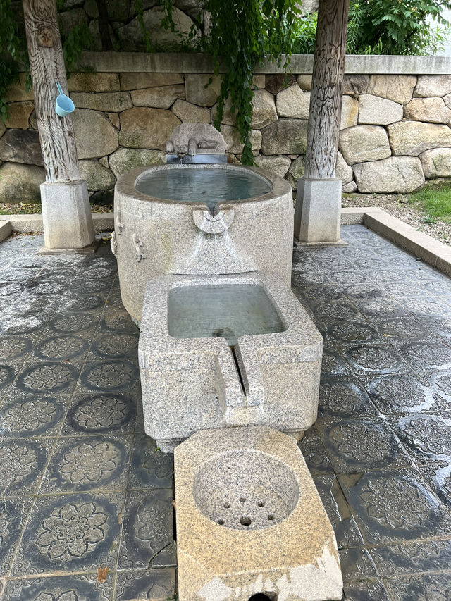 조용한 사찰 풍경