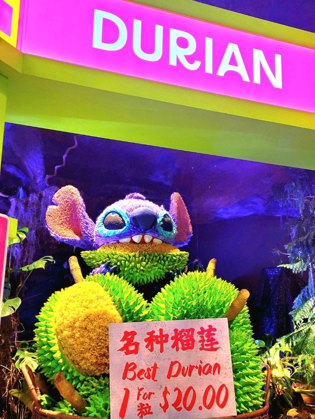 Singapore Disney + Local Bites in Floral Fantasy