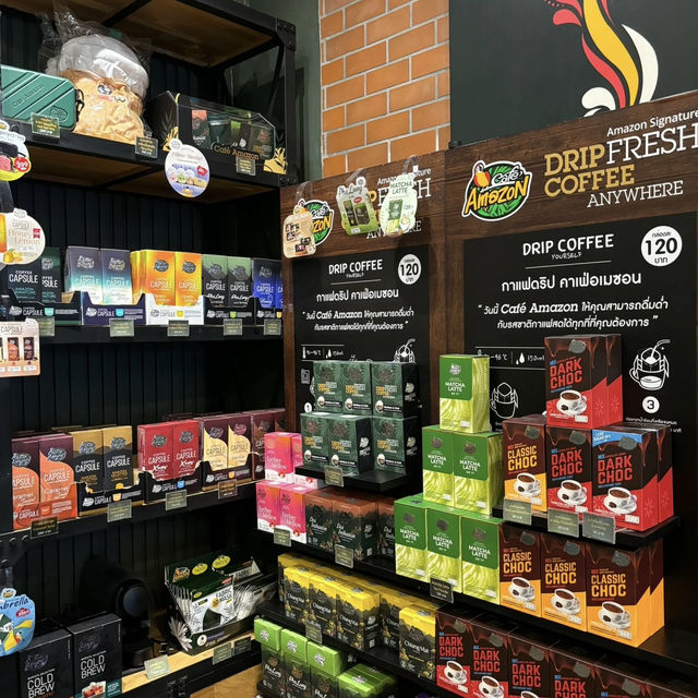Modern Oasis by the Road – My Visit to Café Amazon Hat Yai (Stand-Alone Branch)
