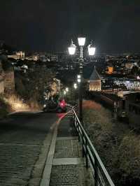 Night Strolls and City Glow at Narikala Fortress
