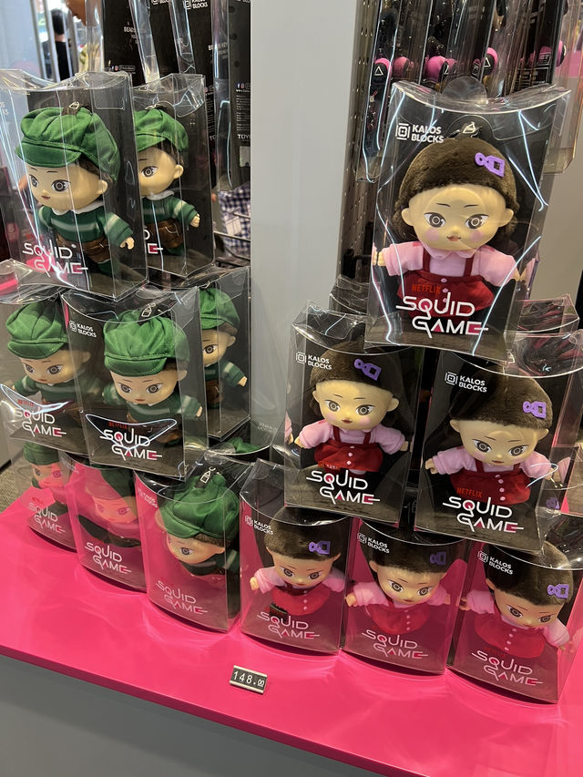 香港尖沙咀K11 🤩魷魚遊戲限定店😛