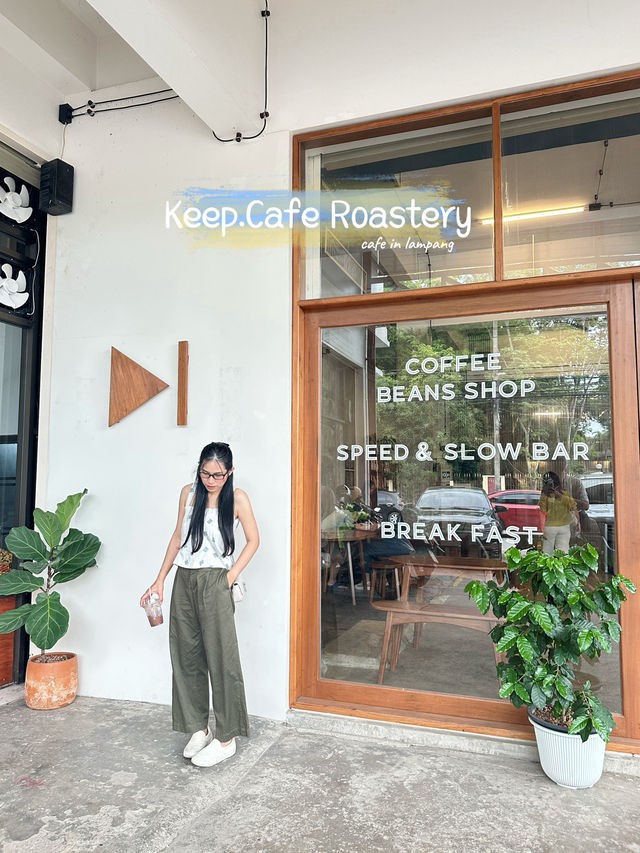 •Keep.cafe Roastery• ร้านกาแฟที่มีโรงคั่วด้วย