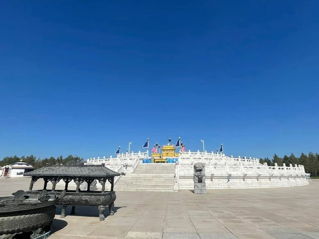 🏛️ Walking in the Footsteps of a Legend — Genghis Khan Mausoleum