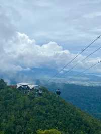 First Time on the Langkawi Cable Car – Sky High Thrills! 🌥️