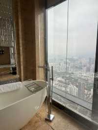 深圳瑞吉酒店一流體驗，超靚skyline景觀！
