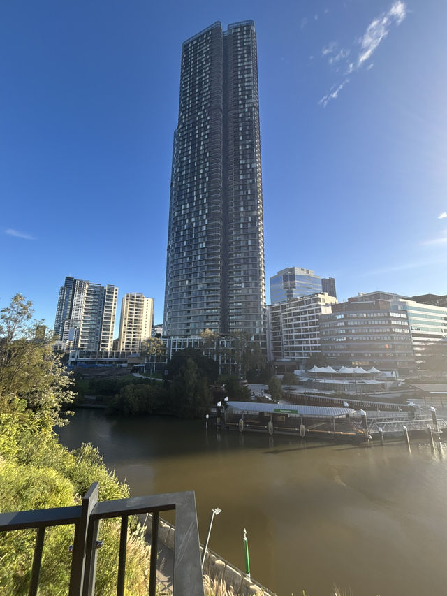Beautiful day at Parramatta Lake and Parramatta Look out