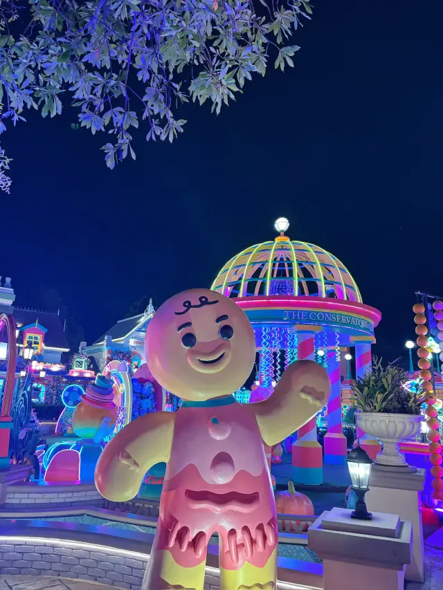 在Chocolate Ville散步