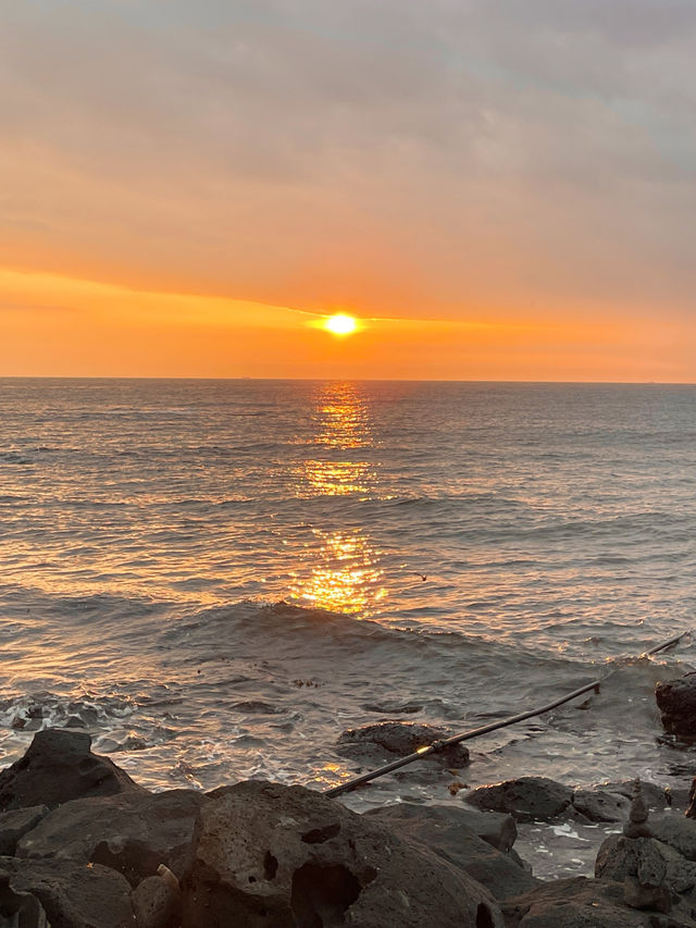 🌅 제주에서 만난 인생 노을 명소, 애월 해안산책로 🌊✨
