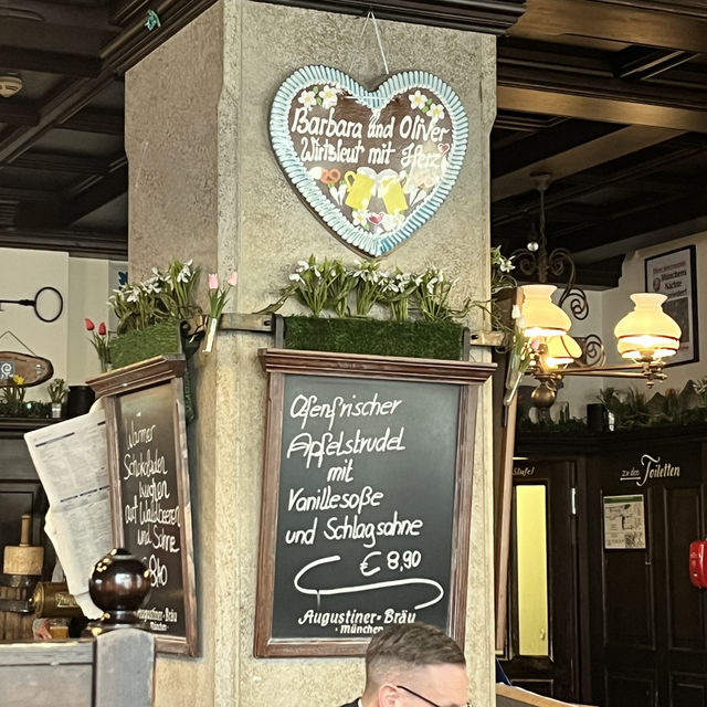 🇩🇪德國慕尼黑-Augustiner am Platzl🐷🍺