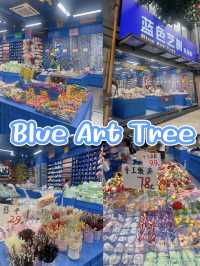 Blue Art Tree – Chunxi Road, Chengdu