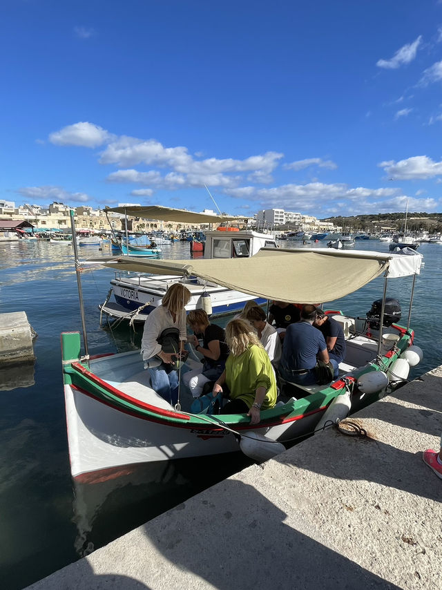 マルタ島でボートツアー