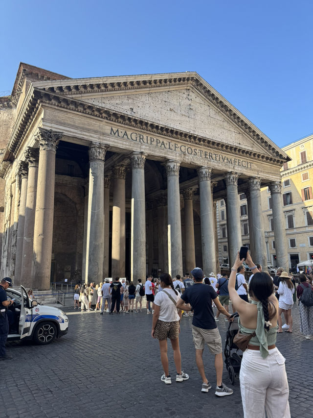 【Rome City Walk】萬神殿 × 西班牙台階 × 許願池 🏛️⛲✨ 【Rome City Walk】萬神殿 × 西班牙台階 × 許願池 🏛️⛲✨