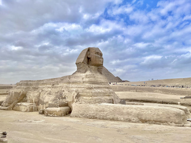 ［埃及旅遊］沙漠裡最可愛的大貓咪🐈獅身人面像The Great Sphinx of Giza