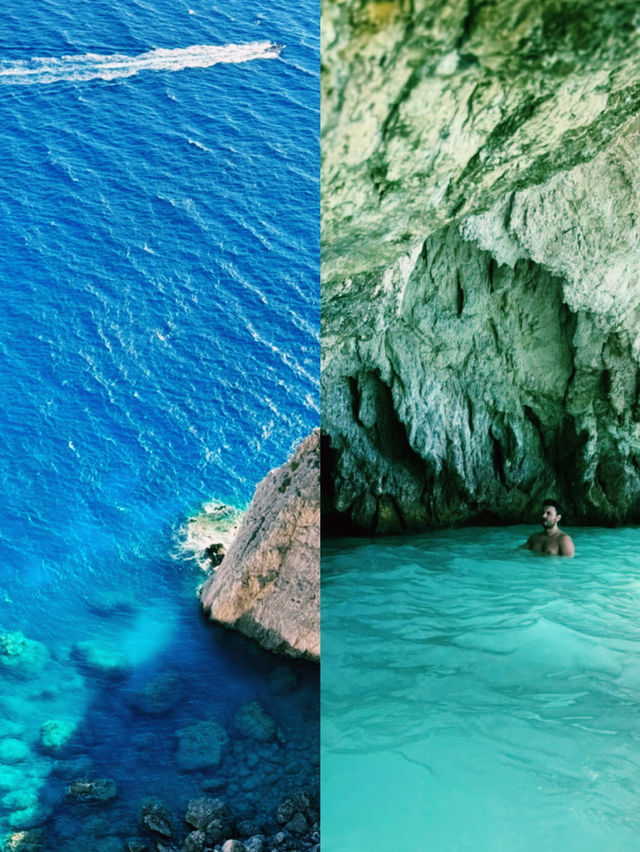 자킨토스 프라이빗비치에서 맞이한 황혼의 바다 자킨토스 프라이빗비치에서 맞이한 황혼의 바다