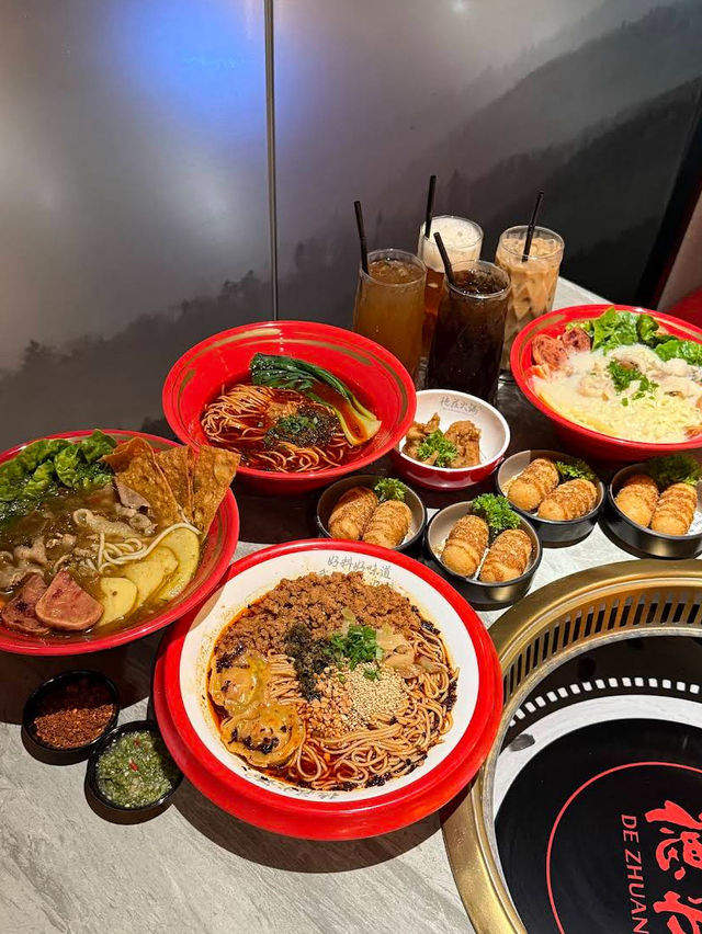 Chongqing Heat with Custom Spice Levels at De Zhuang Hotpot