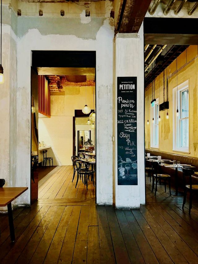 Australian cuisine with a relaxed, stylish atmosphere.