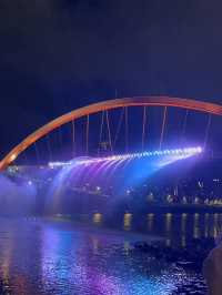 【台北】🌈彩虹橋が夜空を彩る！2025 台北水舞嘉年華イベント情報✨
