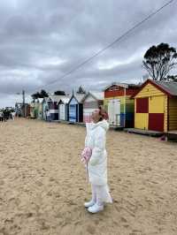 墨爾本打卡必訪|Brighton Bathing Boxes 彩色海邊小屋