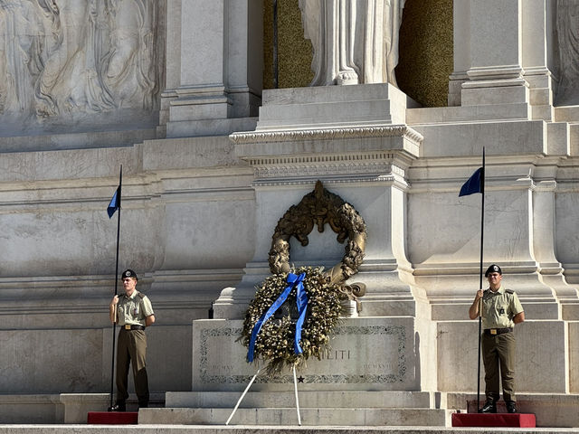 白い宮殿とローマの絶景☀️