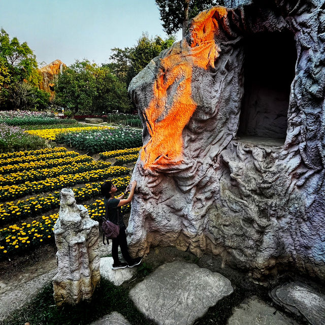 Evening Stroll at Land of Angels Waterpark