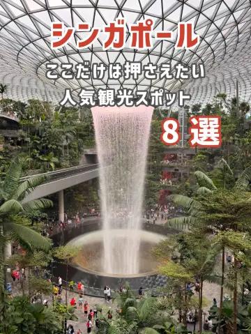 [Singapore] 8 must-see tourist spots for your first visit🇸🇬✨
