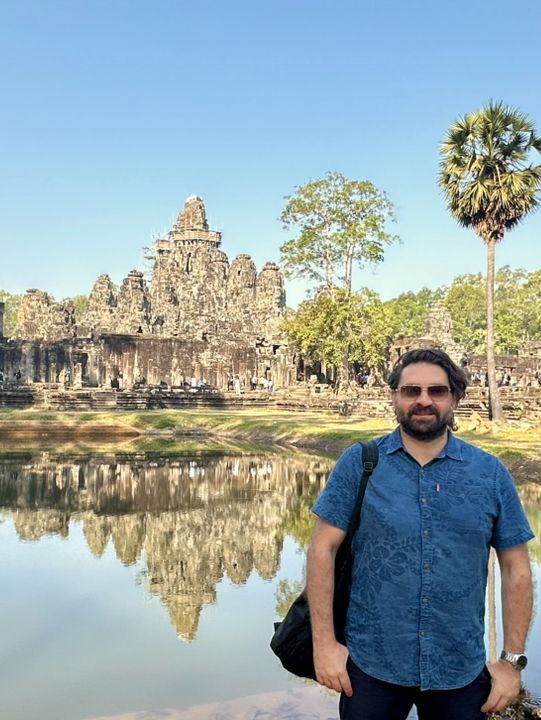 Epic Early Morning at Angkor Thom: Walking Into Ancient History 🚶♂️🛕