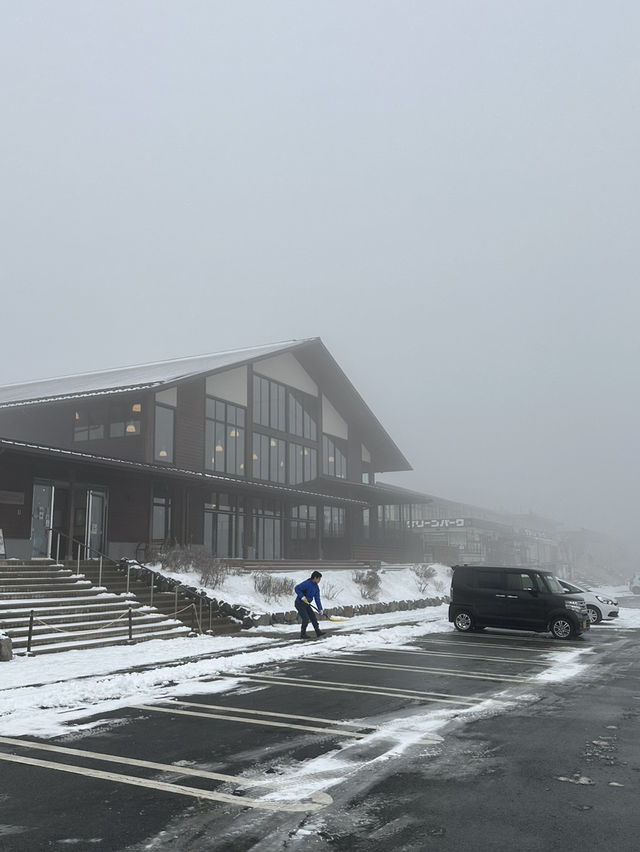 草千里變雪千里？！冬日阿蘇火山一日遊🌋
