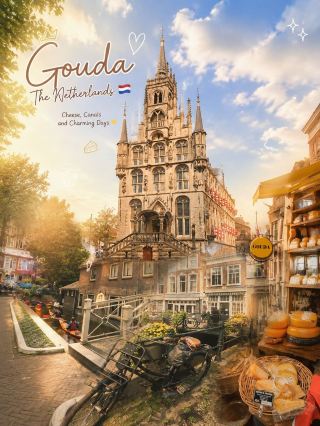  🧀 Gouda: สวรรค์ของคนรักชีส และความสงบ! 🌷