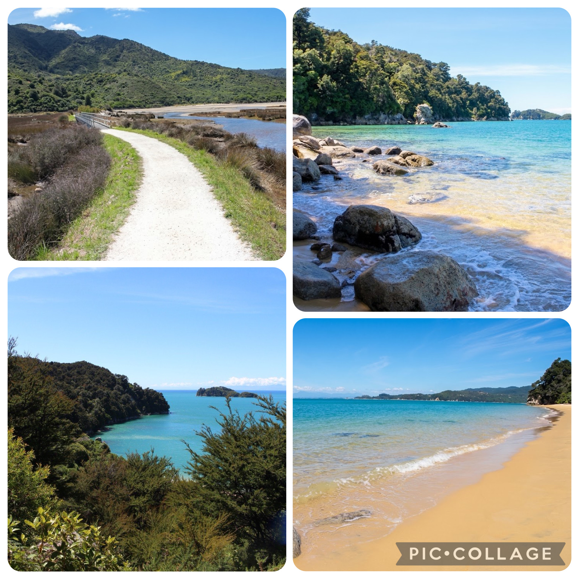 A Walk Through Abel Tasman National Park, New Zealand