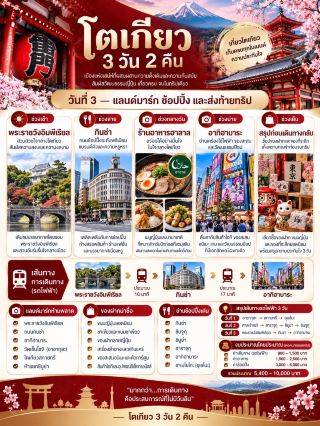 🇯🇵✨ 東京 3 天 2 晚：涵蓋地標、購物、清真食品和火車交通的綜合旅遊。