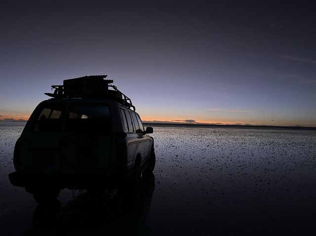 【王道】ウユニ塩湖　夕暮れから星空まで
