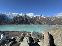 The Sun, Lake and Mountain