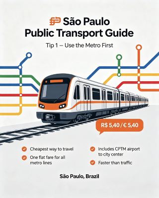 🚇🚌 São Paulo Public Transport: The Smart Traveler’s Guide to Mastering the System