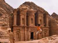 Hiking to Petra Monastery 🇯🇴