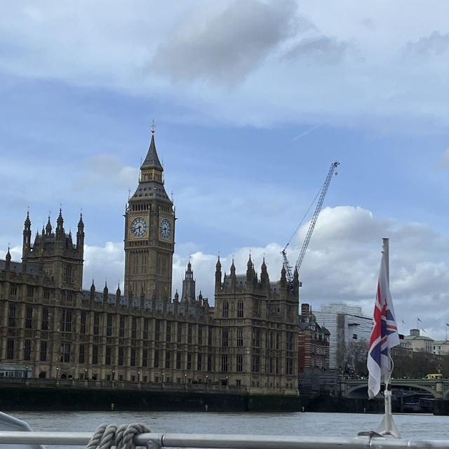 London Eye by water: cruising through the city with Uber Boat