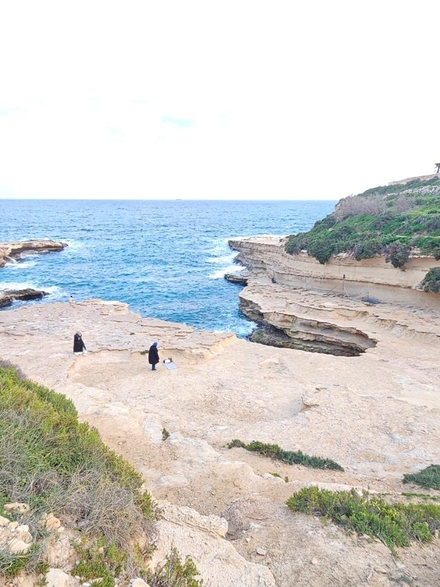 St Peter's Pool an uphill climb ! Timeless beauty of rocks