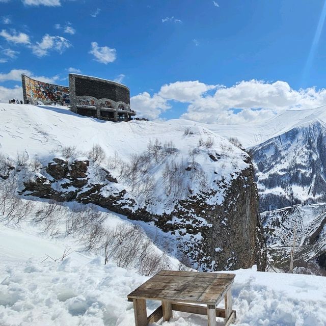 Russia-Georgia Friendship Monument, Gudauri, Georgia 🇬🇪