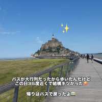 【この美しい景色みてほしい✨】世界遺産 モン・サン・ミシェル