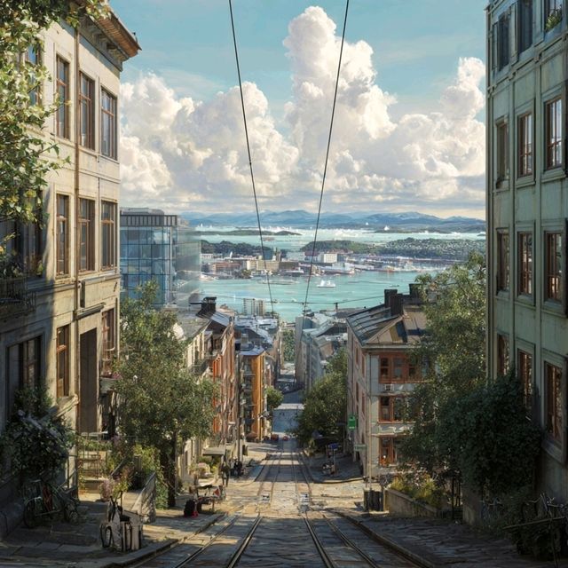 Oslo After the Rain: Reflections of a Nordic City 🌧️🇳🇴