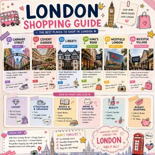 🛍️ The Ultimate London Shopping Guide 🇬🇧✨