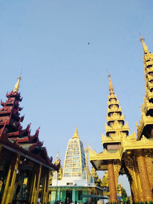 Symbol of Myanmar | Shwedagon Pagoda in Yangon, one of the three major ancient sites in Southeast Asia of Buddhism's Light.