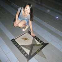 Hongkong Legends at the Avenue of Stars!