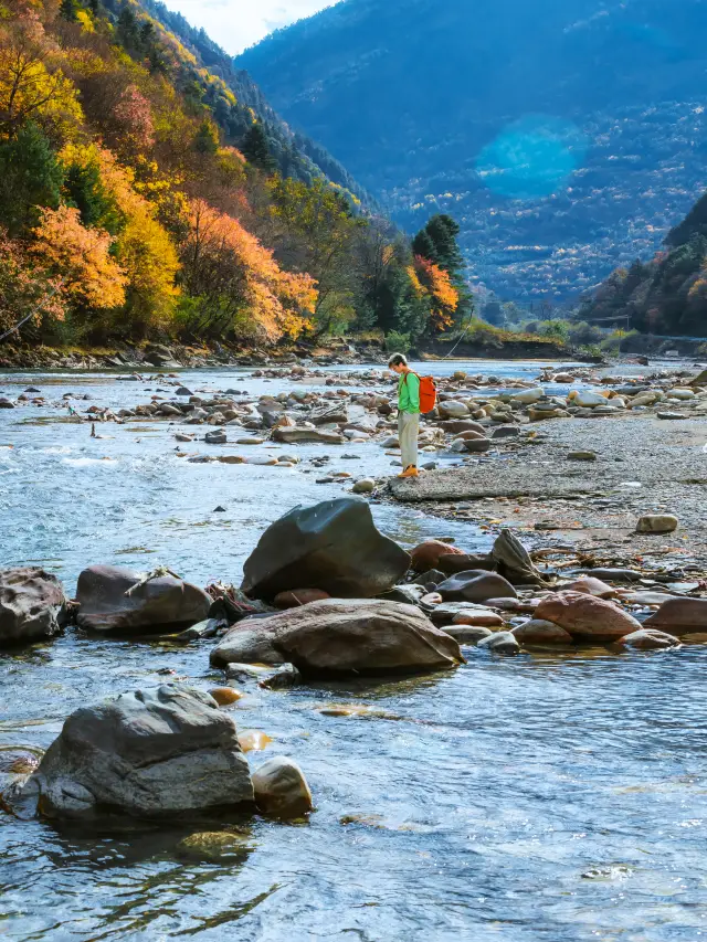 Self-driving in Western Sichuan is a road that has been thoroughly healed