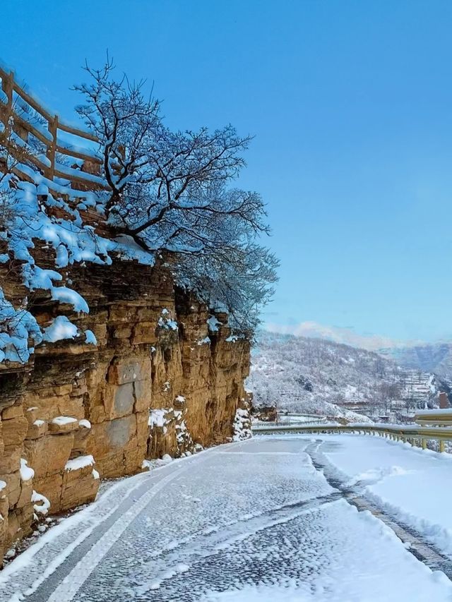 探訪東太行，感受“玉龍雪山”般的壯美冬季風光