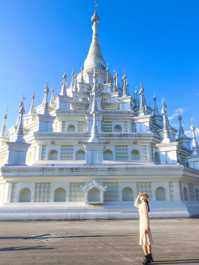 Winter warmth | Going to Mangshi is worth it, the dreamy silver tower is too good to take pictures~